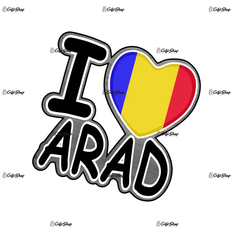 I love arad, magnet frigider mgs140